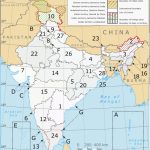 India's States And Union Territories | Hindi Language Blog With Regard To India Map With States Name In Hindi