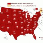 Insect Borne Disease For Mosquito Population By State Map