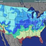 Intellicast   First & Last Freeze In United States Regarding United States Radar Map