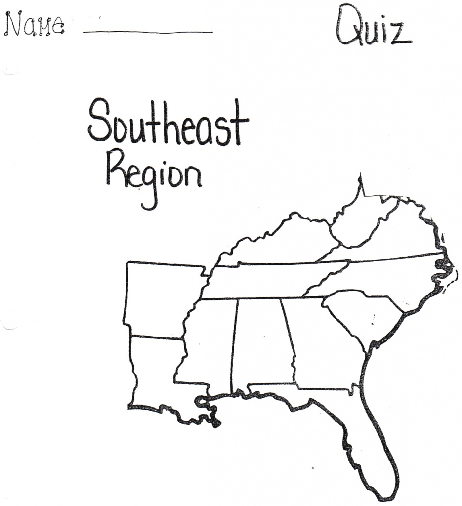 Interactive Map Of Southeastern United States Creatop Me And regarding Blank Map Of Southeast United States