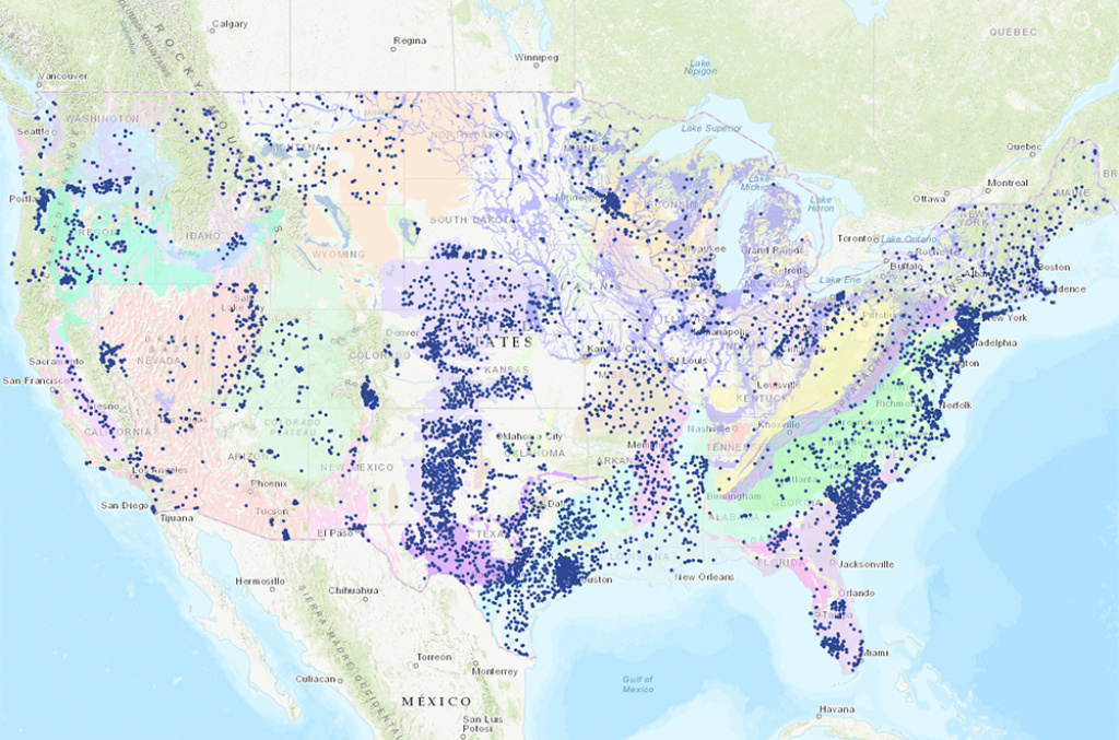 Interactive Map Of Streams And Rivers In The United States with regard to Navigable Waters Of The United States Map