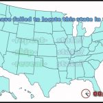Interactive United States Map Quiz   Where Is Alaska?   Youtube With Interactive State Map