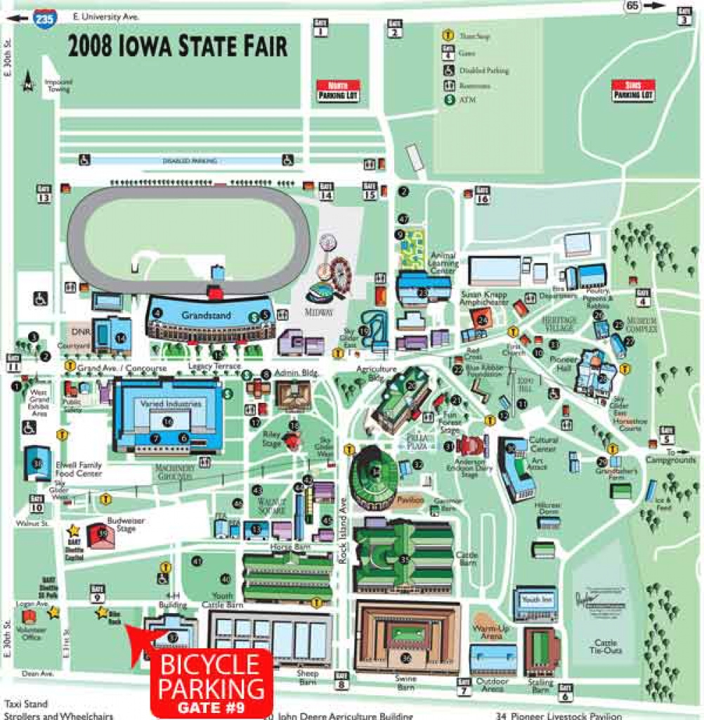Iowa State Fair Map ~ Afp Cv intended for Iowa State Fair Parking Map
