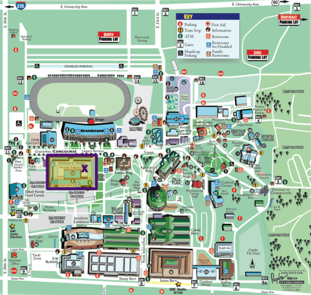 Iowa State Fair Map ~ Afp Cv within Iowa State Fair Parking Map