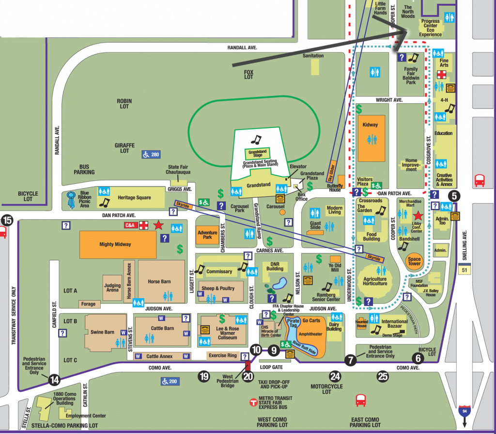 Iowa State Fairgrounds Map – Bnhspine in Iowa State Fair Parking Map