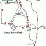 Itasca State Park Activities Map – Bert's Cabins With Regard To Itasca State Park Trail Map