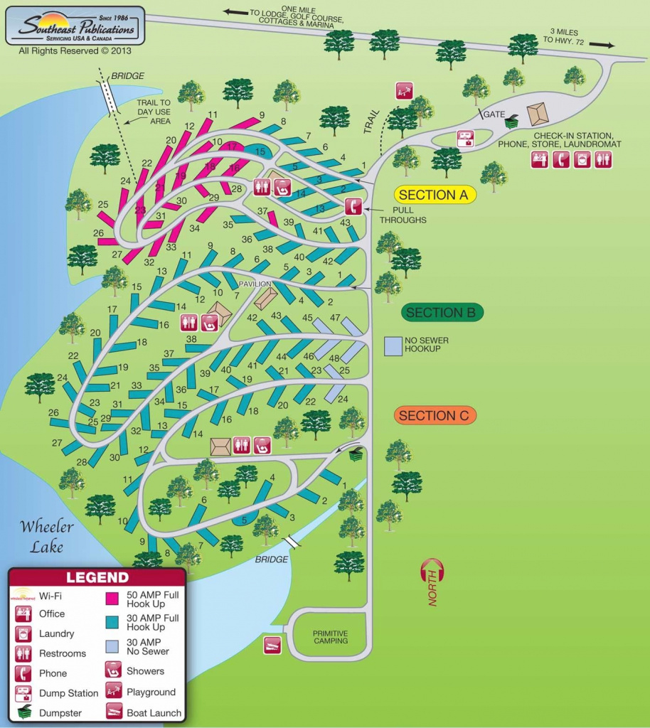 Joe Wheeler State Park Camping Map | Camping | Pinterest | Camping throughout Illinois State Campgrounds Map