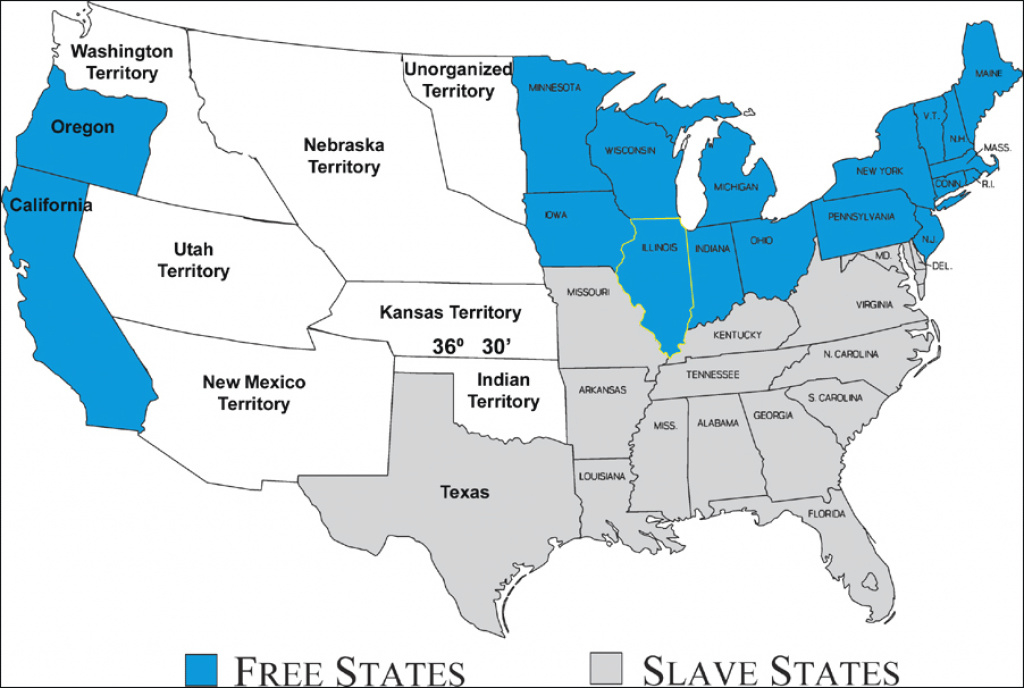 Journey From Slavery To Statesman&amp;quot;: The Homes Of Frederick Douglass for Map Of Slavery In The United States