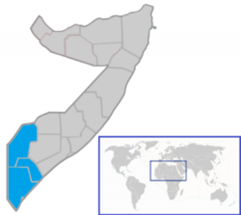 Jubaland - Wikipedia intended for Jubaland State Map