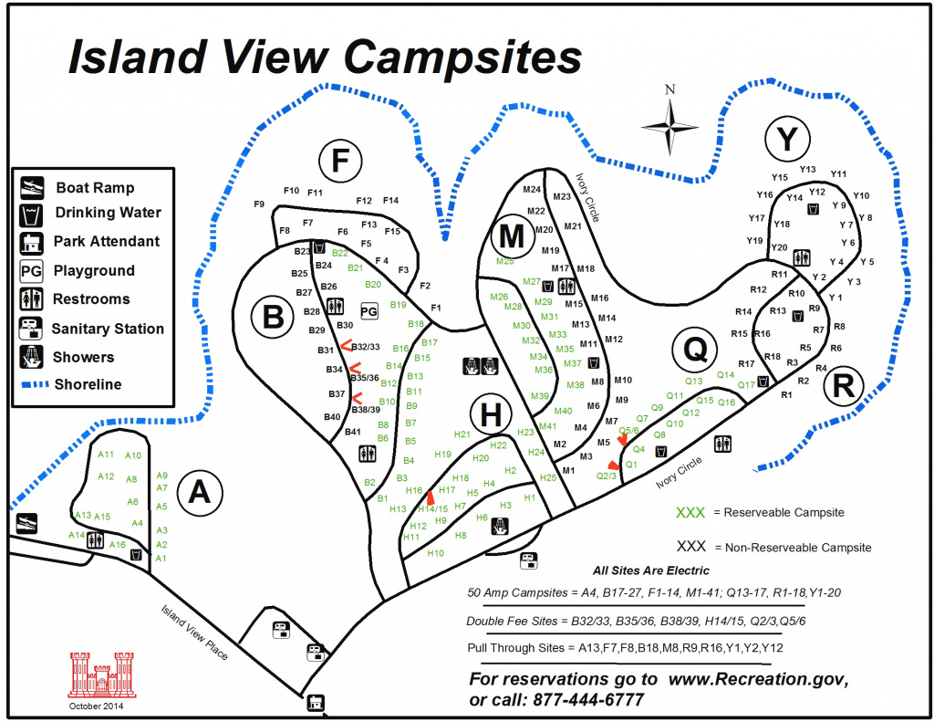 Kansas City District &amp;gt; Locations &amp;gt; District Lakes &amp;gt; Rathbun Lake pertaining to Hunting Island State Park Campsite Map