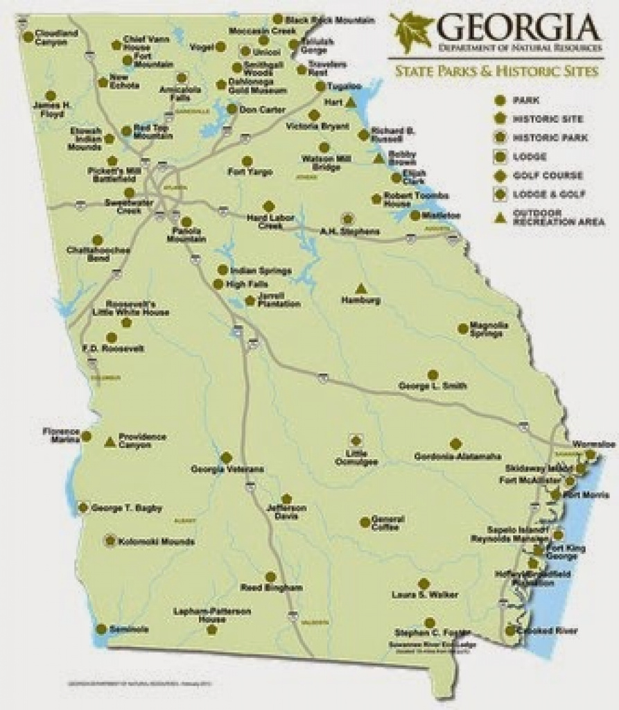 Kathys Cluttered Mind: Top 10 Things To Do At Georgia State Parks pertaining to Georgia State Parks Map