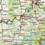 Kentucky Maps   Perry Castañeda Map Collection   Ut Library Online With Map Of Kentucky And Surrounding States