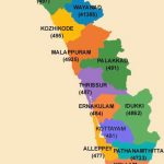 Kerala   Discover Kerala With Visit India ! Inside Political Map Of Kerala State