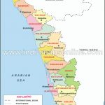 Kerala Political Map | Political Maps Of Kerala Pertaining To Political Map Of Kerala State