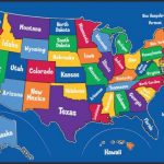 Kids Map Of The United States | Holiday Map Q | Holidaymapq ® Pertaining To United States Map For Kids