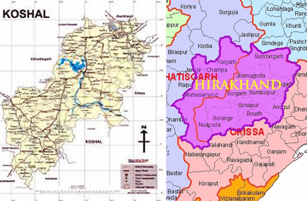 Kosal Vs Hirakhand: Clash Of Identity – Odisha Watch intended for Kosal State Map