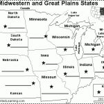 Label Midwestern Us State Capitals Printout   Enchantedlearning Intended For Midwest States And Capitals Map Quiz