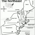 Label Northeastern Us State Capitals Printout   Enchantedlearning For Northeast States And Capitals Map Quiz