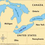 Lake Erie   Kids | Britannica Kids | Homework Help In Map Lake Erie Surrounding States