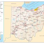 Large Detailed Map Of Ohio State. Ohio State Large Detailed Map Throughout Ohio State Map Images
