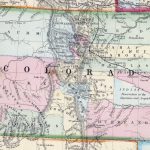 Large Detailed Old Map Of Colorado State   1870 | Colorado State With Regard To Picture Of Colorado State Map