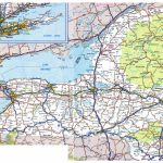 Large Detailed Roads And Highways Map Of New York State With All Inside New York State Map Pdf
