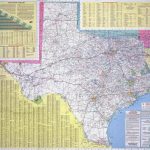 Large Road Map Of The State Of Texas. Texas State Large Road Map In Texas State Highway Map