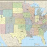 Large United States Wall Map, Maps For Business, Usa Maps For United States Map With County Names