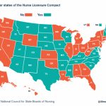 Licensing Laws May Create A Nursing Shortage, Leaving Sick, Elderly For Nursing Compact States Map