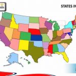 List Of 50 States Of Usa In Alphabetical Order With Map  General Within Map Of Usa Showing All States