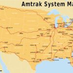 List Of Amtrak Routes   Wikipedia For United States Train Map