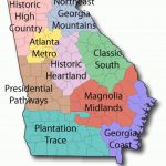 List Of Parks In Georgia Inside Georgia State Parks Map
