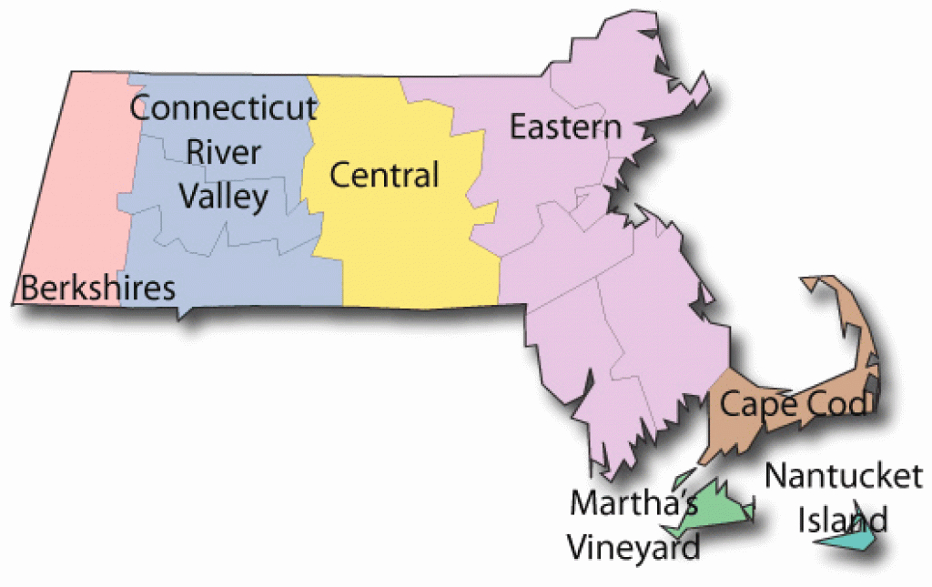 List Of Parks In Massachusetts within Massachusetts State Parks Map