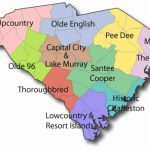 List Of Parks In South Carolina With South Carolina State Parks Map