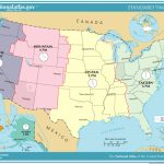 List Of U.s. Statestime Zone   Simple English Wikipedia, The For United States Of America Time Zone Map