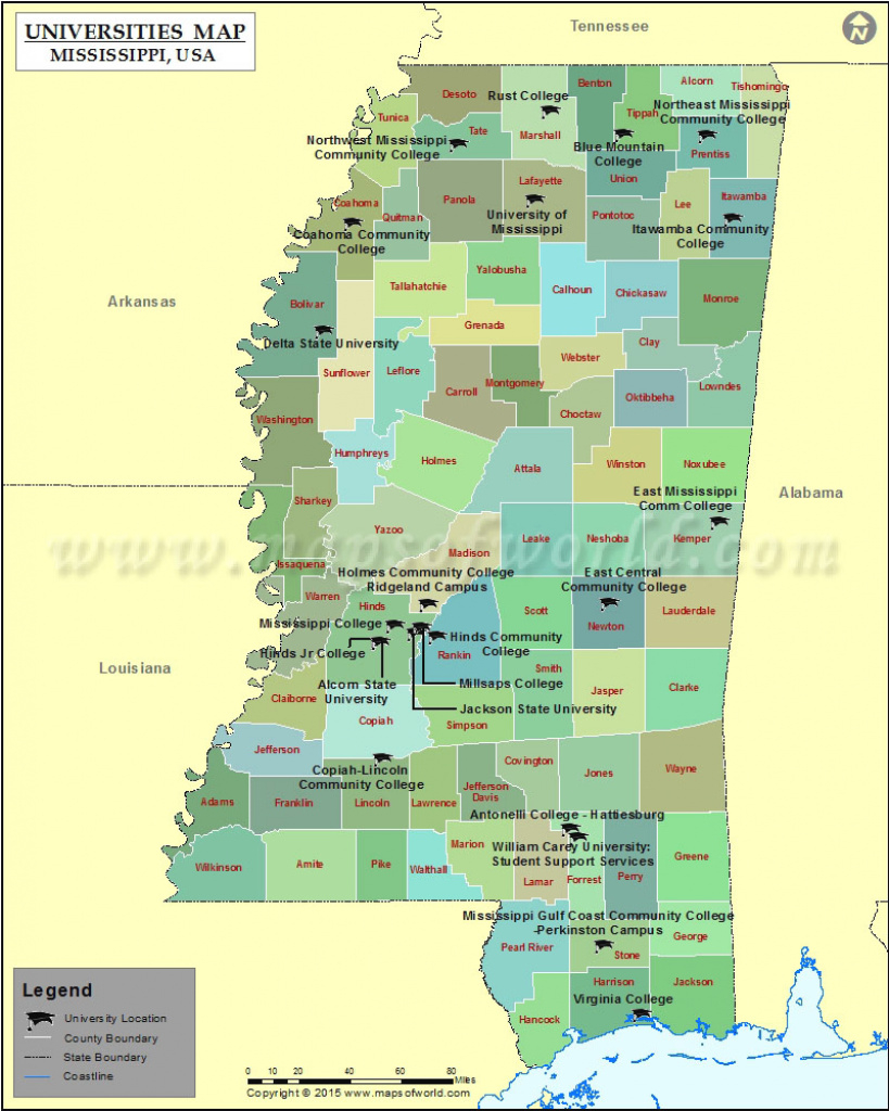 List Of Universities In Mississippi | Map Of Mississippi Colleges with regard to State College Zip Code Map