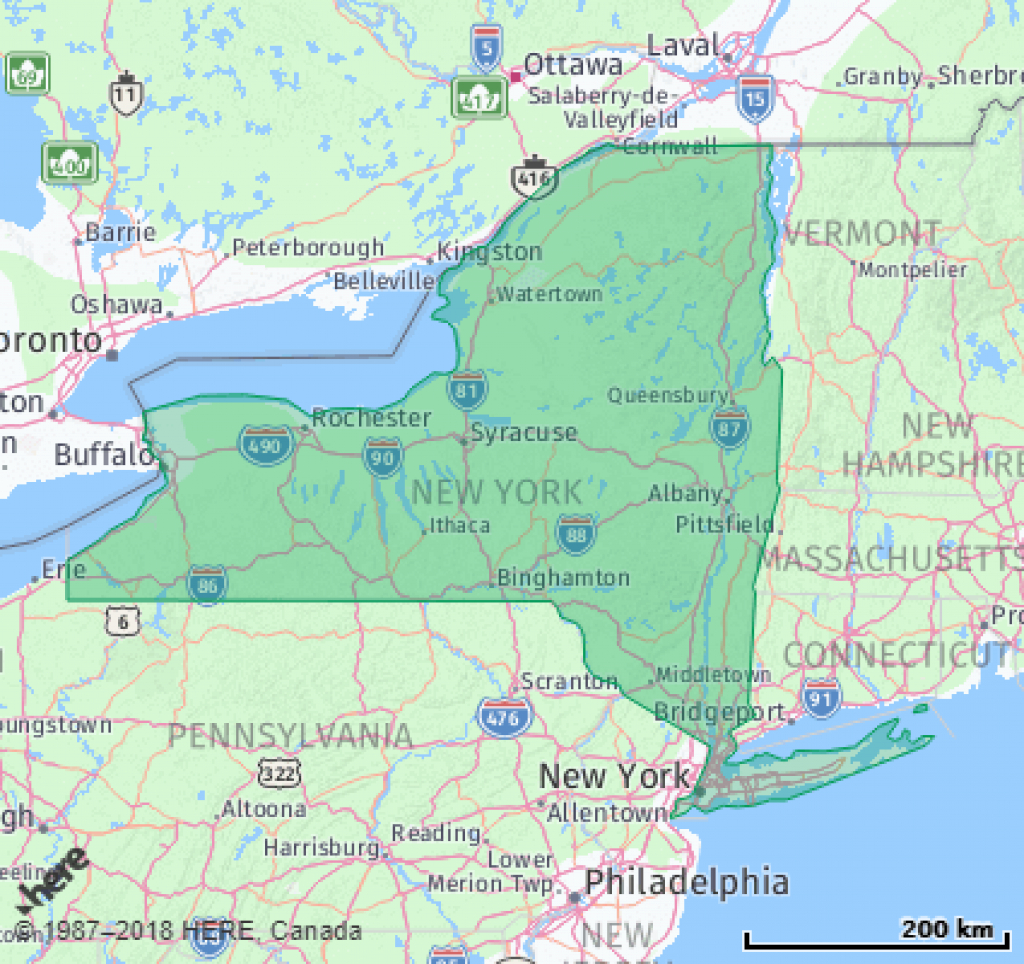 Listing Of All Zip Codes In The State Of New York within New York State Zip Code Map