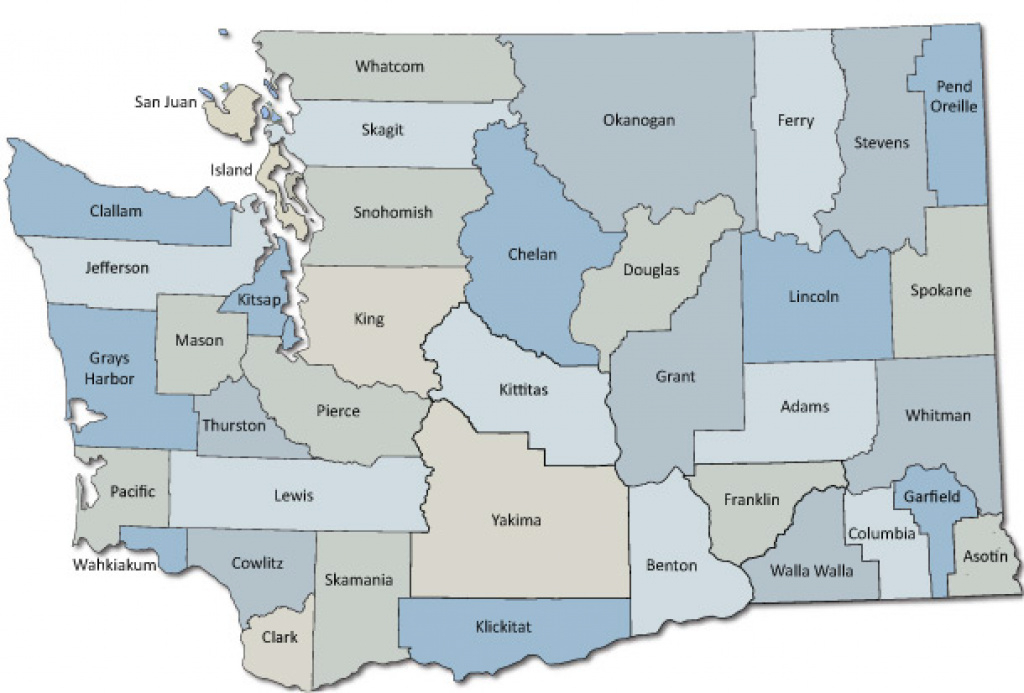 Local Health Departments :: Washington State Department Of Health inside Washington State Flu Map
