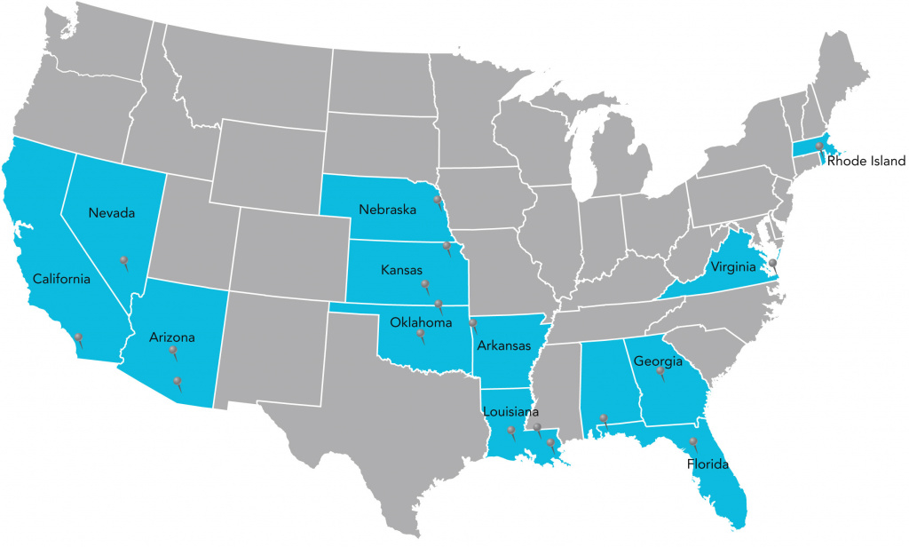 Local Markets | Coverage Maps | Dma - Cox Media Advertising with Dma Map By State