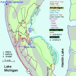 Ludington State Park Trail Map And Guide Throughout Ludington State Park Trail Map