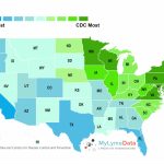 Lymepolicywonk: Why Doesn't The Cdc Count Lyme Cases In The South In Lyme Disease By State Map