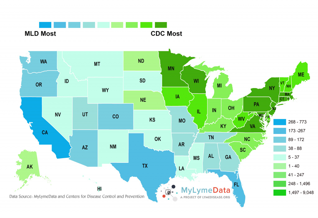 Lymepolicywonk: Why Doesn&amp;#039;t The Cdc Count Lyme Cases In The South in Lyme Disease By State Map