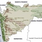 Maharashtra Geography, Lakes In Maharashtra, Maharashtra Climate In Physical Map Of Maharashtra State