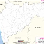 Maharashtra Outline Map With Regard To Physical Map Of Maharashtra State