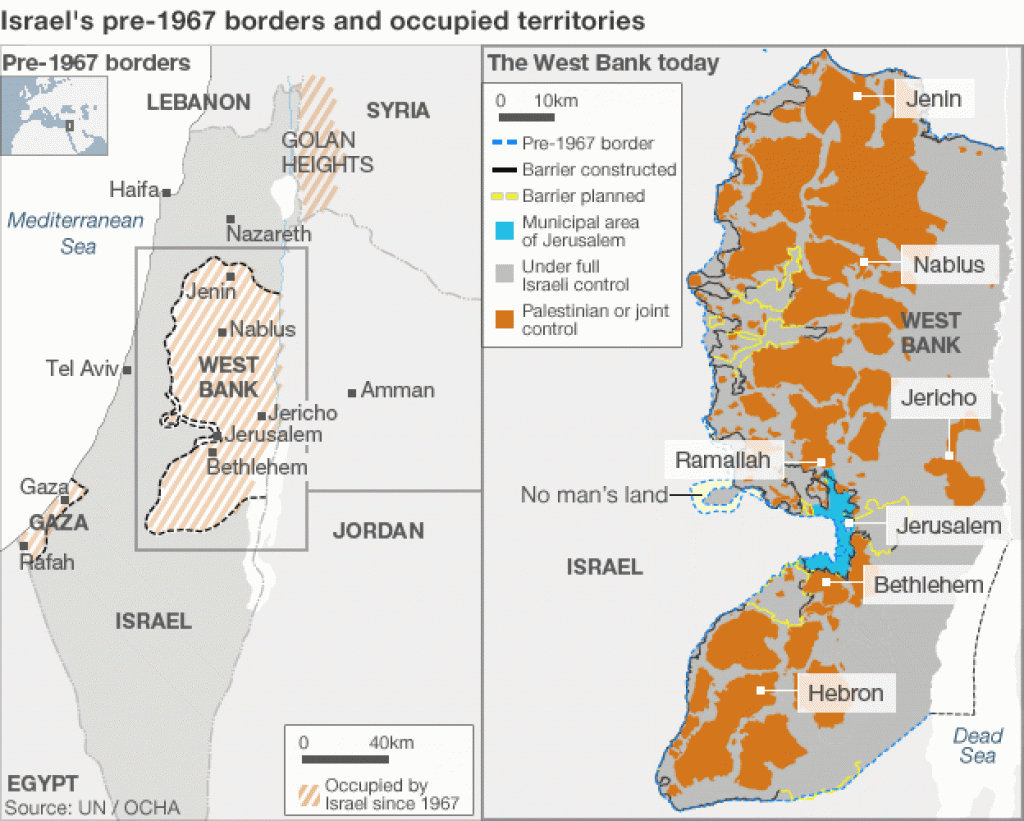 Mano Singham&amp;#039;s Web Journal: The Death Of The Two-State Solution for Palestine Two State Solution Map