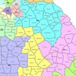 Map: Georgia's Congressional Districts With Regard To Map Of Georgia And Surrounding States