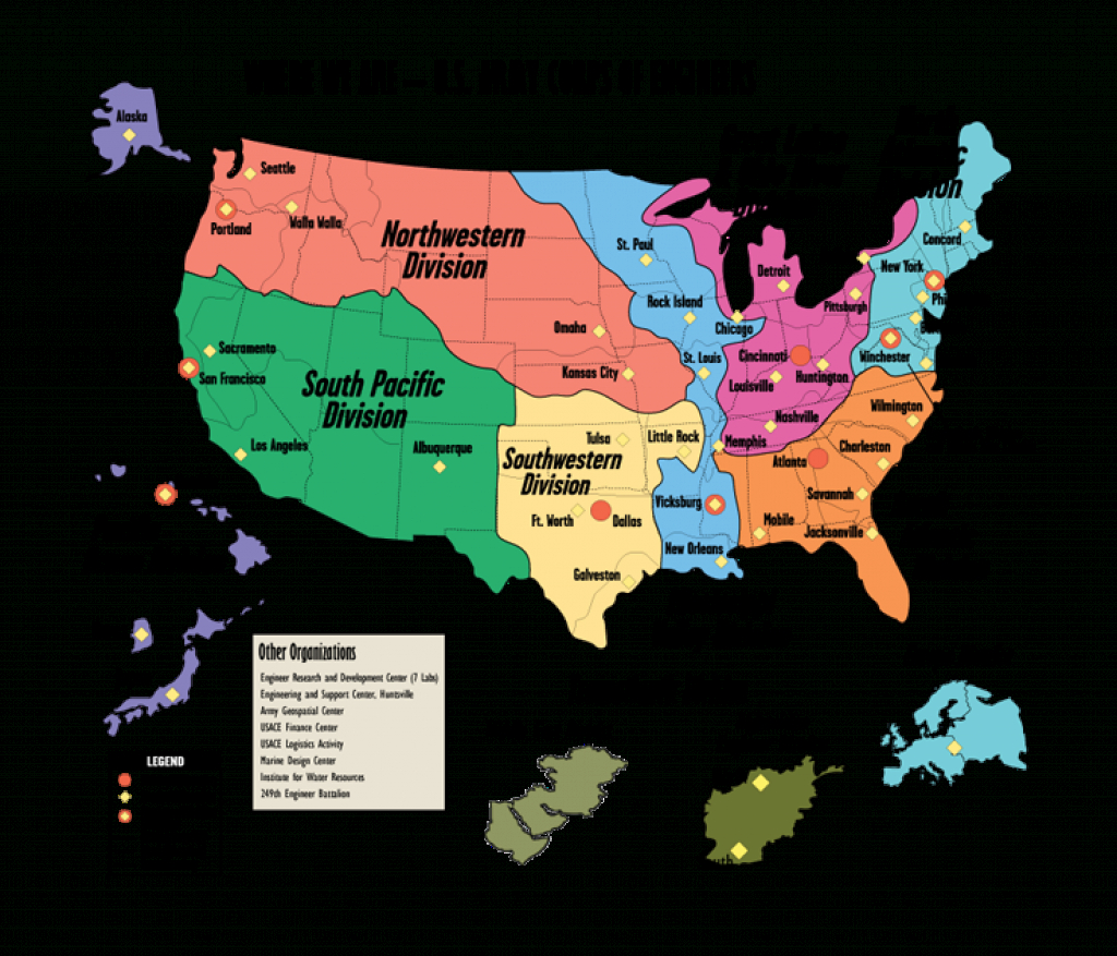 Military Bases Map Usa Printable Map Of Usa Html - Unofficial US Army ...