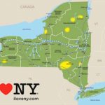 Map: Here's Where The Fall Leaves Are Changing In New York State Within New York State Foliage Map