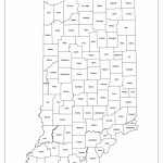Map Indiana Counties And Travel Information | Download Free Map For Indiana State Map Printable