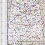 Map Of Alabama With Cities And Towns For Alabama State Map Printable
